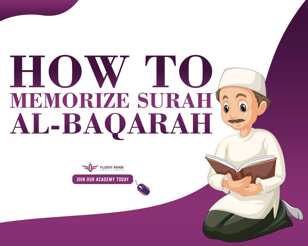 A student learning how to memorize Surah AL-Baqarah using thematic division methods.