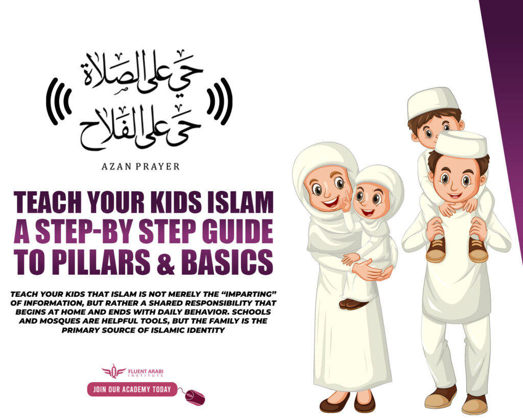 Muslim parents helping to teach your kids Islam at home