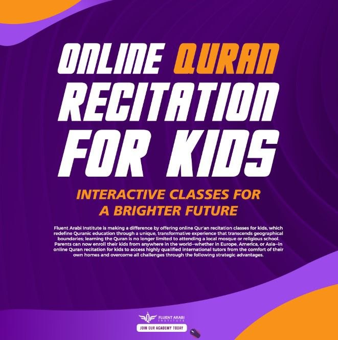 Kids learning Tajweed in an interactive online Quran recitation for kids class.